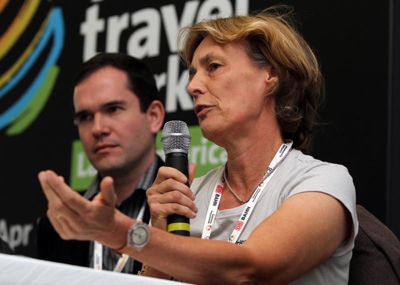 Ariane Janer at World Travel Market Latin America