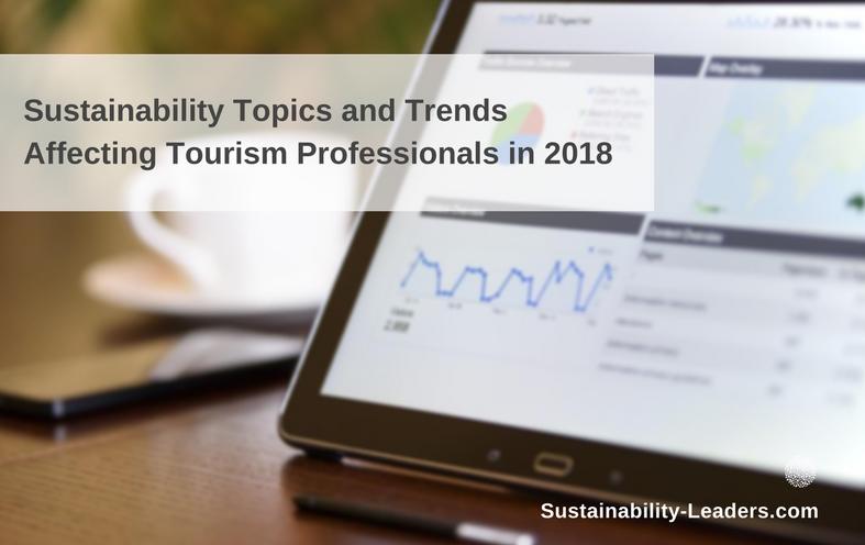 Tourism sustainability topics trends 2018